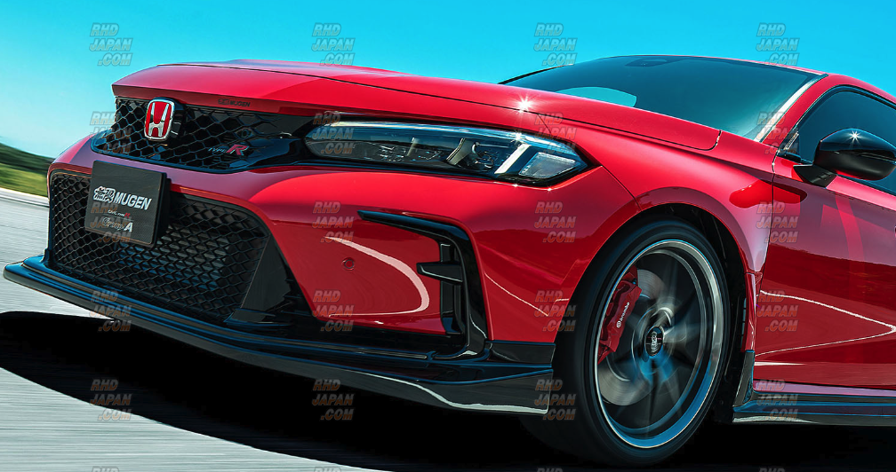Mugen Aerodynamics -Group A- Front Bumper Garnish Set